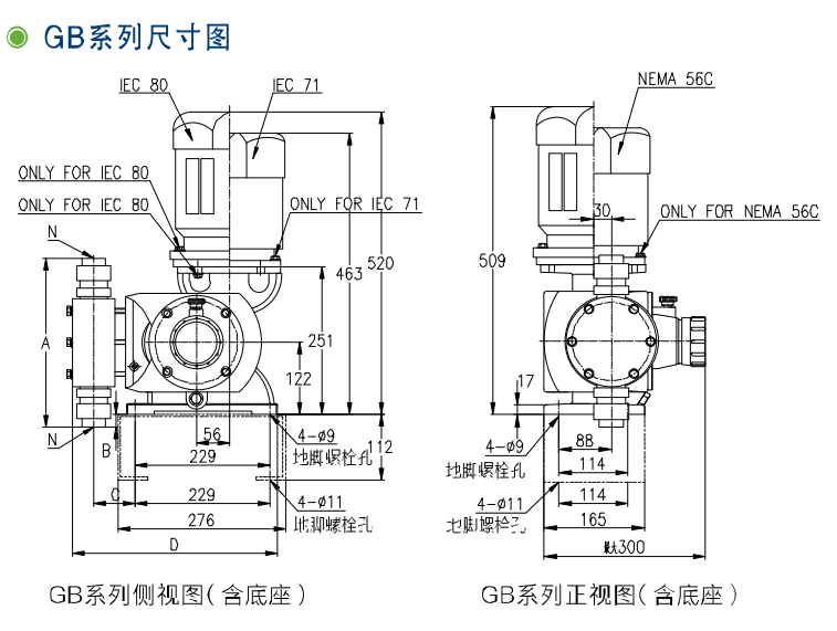 GB系列機(jī)械隔膜計(jì)量泵